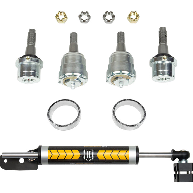 ICON 2018-2023 Jeep Wrangler JL/2020-2023 Jeep Gladiator Ultimate Front End Kit Stage 1