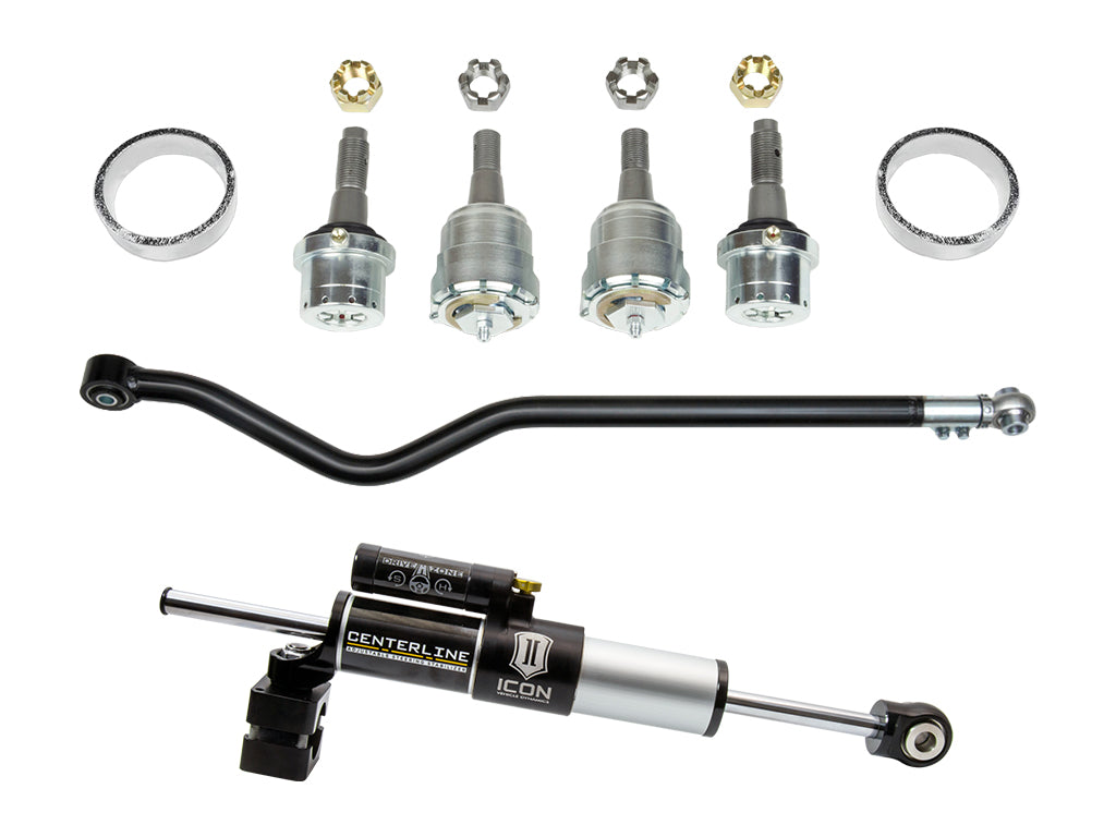 ICON 2018-2023 Jeep Wrangler JL/2020-2023 Jeep Gladiator Ultimate Front End Kit Stage 4