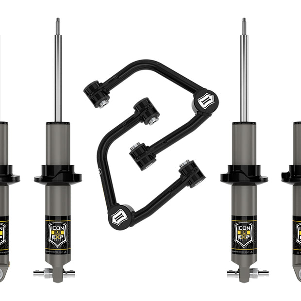 ICON 21-23 Bronco HOSS 1.0 Pkg 1.375-3" Lift Stage 2 Suspension System Tubular