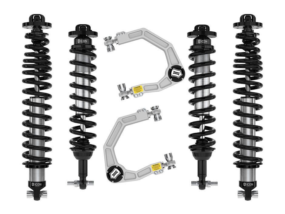 ICON 2021-2023 Ford Bronco Sasquatch 2-3" Lift Stage 3 Suspension System Billet