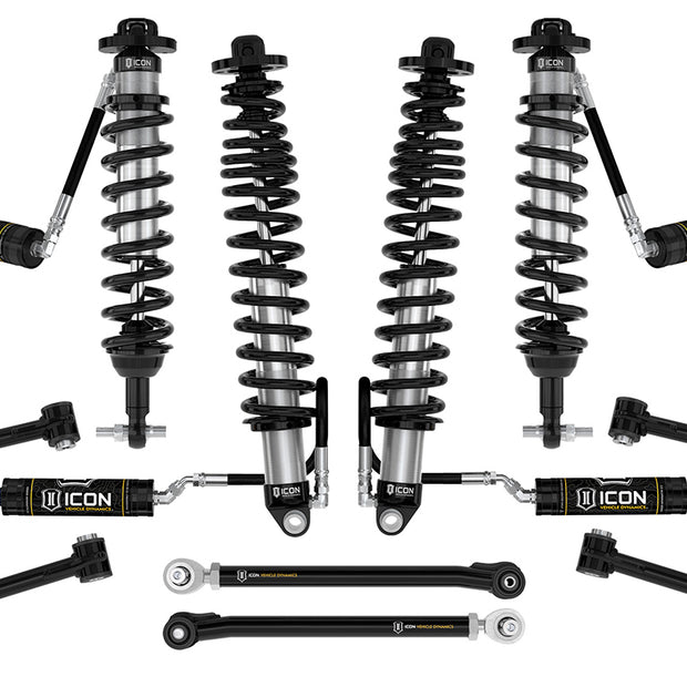 ICON 2021-2023 Ford Bronco Non-Sasquatch 3-4" Lift Stage 5 Suspension System Tubular