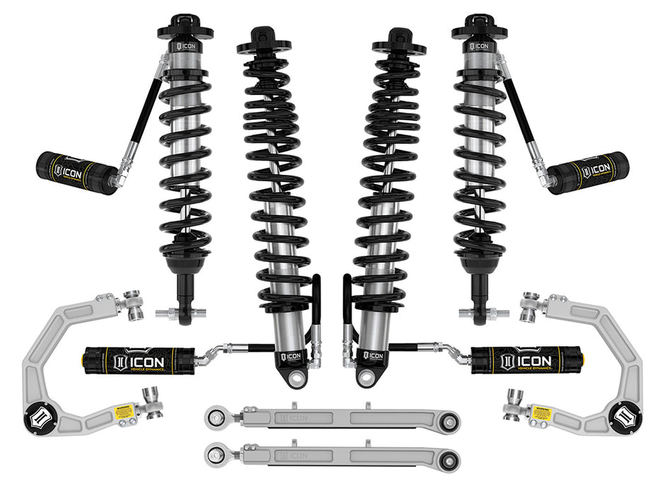 ICON 2021-2023 Ford Bronco Non-Sasquatch 3-4" Lift Stage 5 Suspension System Billet