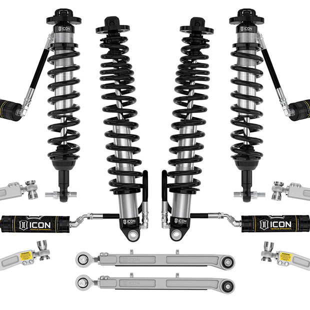 ICON 2021-2023 Ford Bronco Sasquatch 2-3" Lift Stage 5 Suspension System Billet