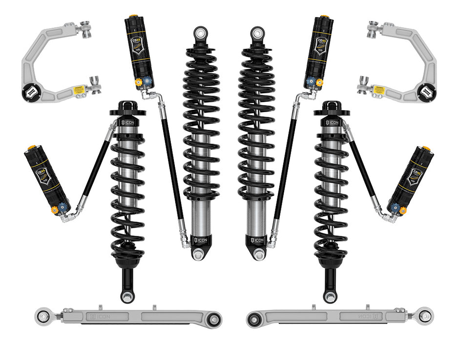 ICON 2021-2023 Ford Bronco Non-Sasquatch 3-4" Lift Stage 6 Suspension System CDXS Billet