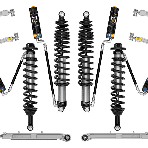 ICON 2021-2023 Ford Bronco Non-Sasquatch 3-4" Lift Stage 6 Suspension System CDXS Billet