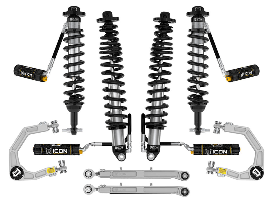ICON 2021-2023 Ford Bronco Sasquatch 2-3" Lift Stage 6 Suspension System CDCV Billet