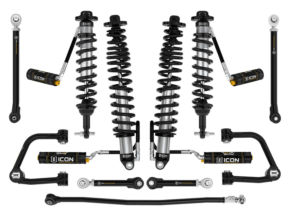 ICON 2021-2023 Ford Bronco Sasquatch 2-3" Lift Stage 7 Suspension System CDCV Tubular