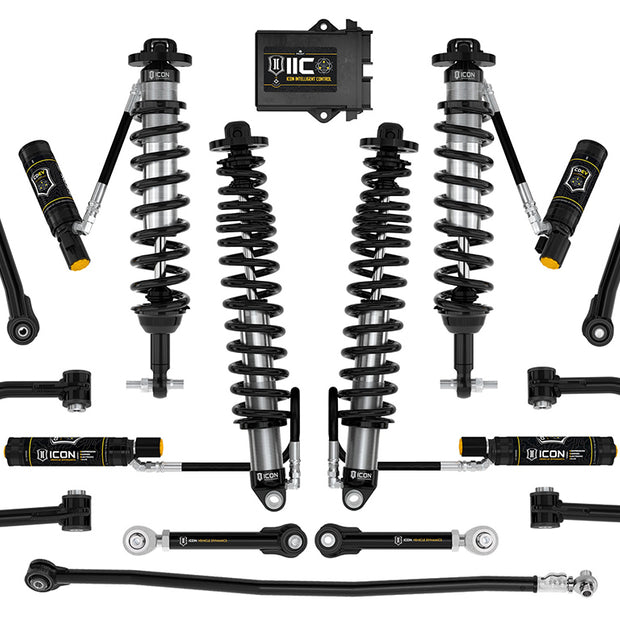 ICON 2021-2023 Ford Bronco Non-Sasquatch 3-4" Lift Stage 8 Suspension System Tubular