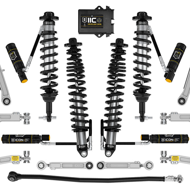 ICON 2021-2023 Ford Bronco Sasquatch 2-3" Lift Stage 8 Suspension System Billet