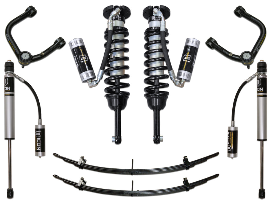 ICON 2005-2015 Toyota Tacoma 0-3.5" Lift/2016-2023 Tacoma 0-2.75" Lift Stage 4 Suspension System Tubular UCA