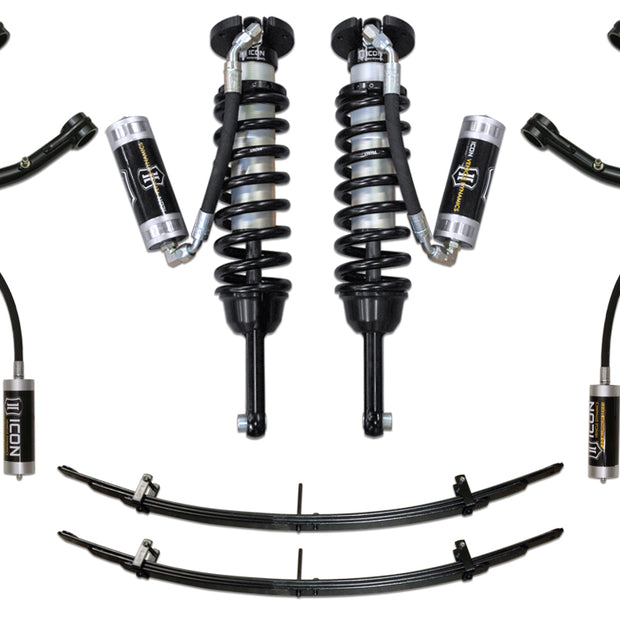 ICON 2005-2015 Toyota Tacoma 0-3.5" Lift/2016-2023 Tacoma 0-2.75" Lift Stage 4 Suspension System Tubular UCA