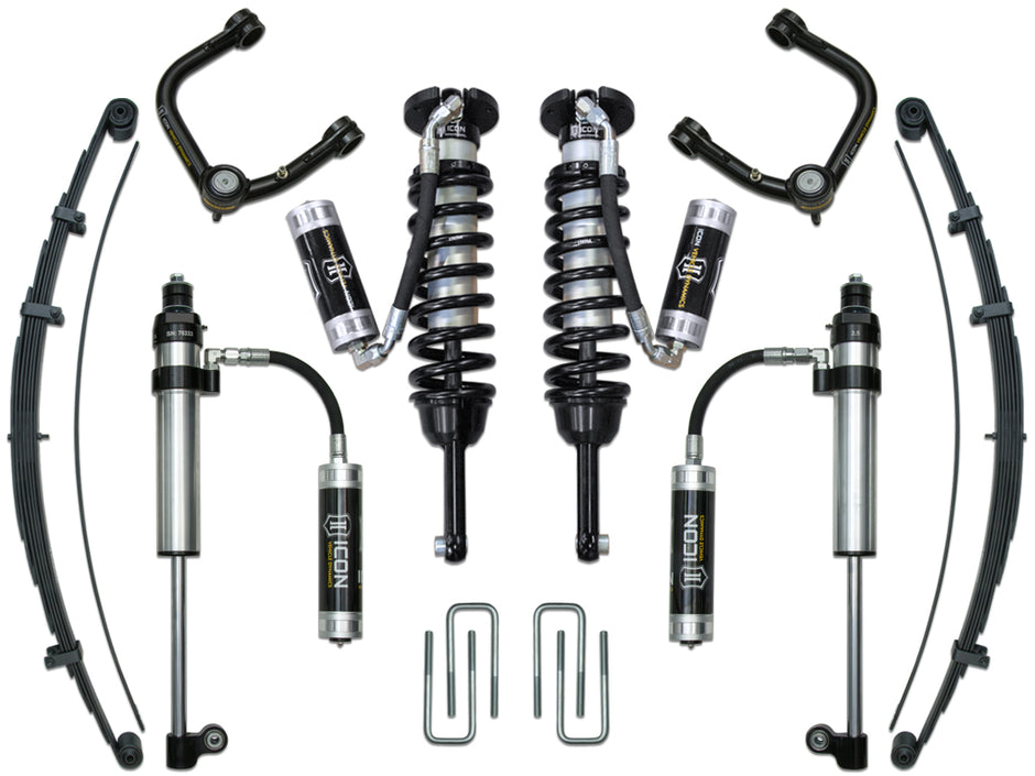 ICON 2005-2015 Toyota Tacoma 0-3.5" Lift/2016-2023 Tacoma 0-2.75" Lift Stage 8 Suspension System Tubular UCA
