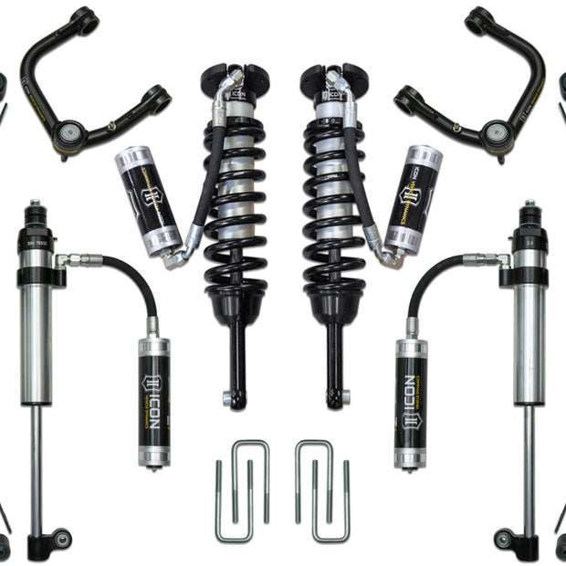 ICON 2005-2015 Toyota Tacoma 0-3.5" Lift/2016-2023 Tacoma 0-2.75" Lift Stage 8 Suspension System Tubular UCA