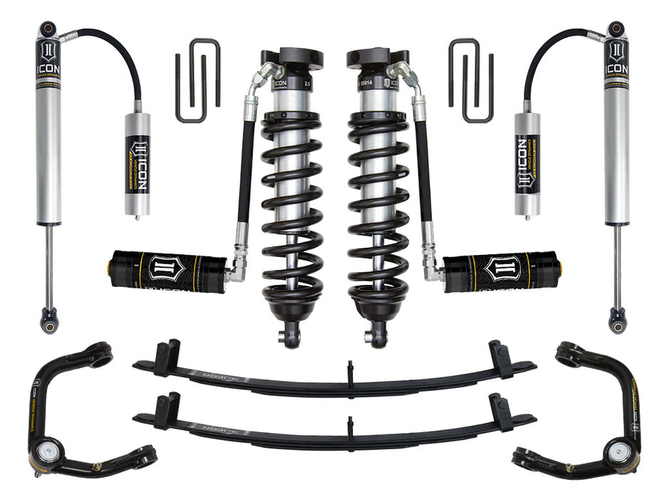ICON 1995.5-2004 Toyota Tacoma 0-3" Lift Stage 4 Suspension System Tubular UCA