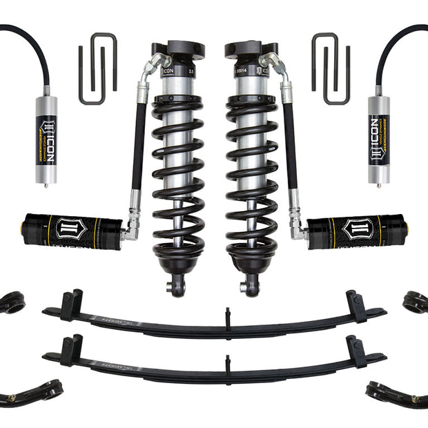 ICON 1995.5-2004 Toyota Tacoma 0-3" Lift Stage 4 Suspension System Tubular UCA