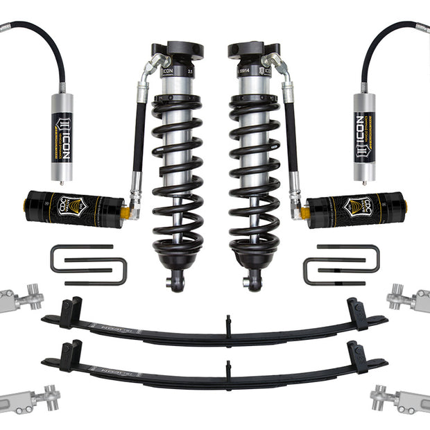 ICON 1995.5-04 Toyota Tacoma 0-3" Lift Stage 5 Suspension System Billet UCA