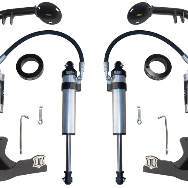 ICON 2010-2024 Toyota 4Runner/2010-2014 Toyota FJ Cruiser Stage 1 S2 Secondary Shock Upgrade System