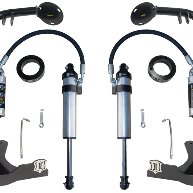 ICON 2010-2024 Toyota 4Runner/2010-2014 Toyota FJ Cruiser Stage 2 S2 Secondary Shock Upgrade System