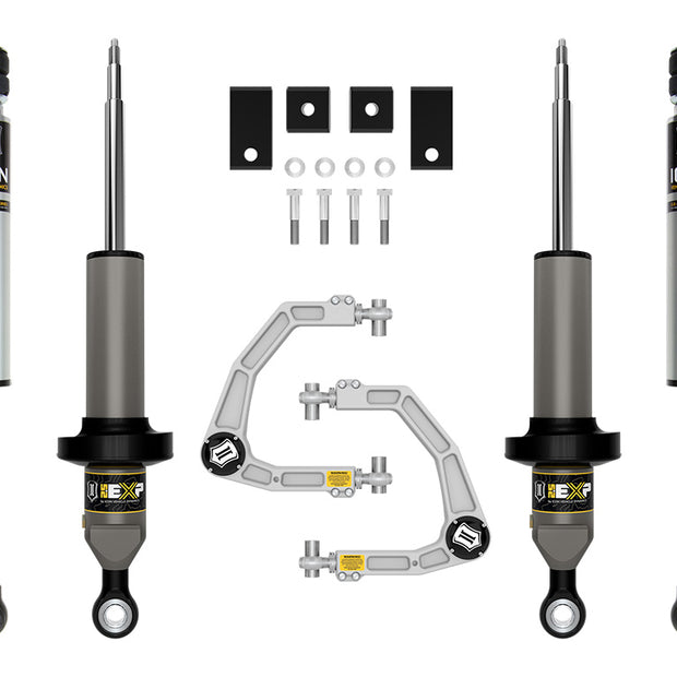 ICON 2022-2025 Toyota Tundra 0-3" Lift Stage 2 2.5 EXP Suspension System Billet