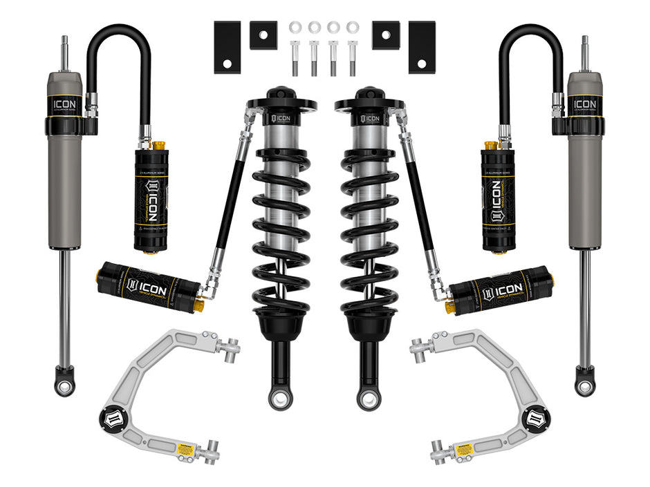 ICON 2022-2025 Toyota Tundra 1.25-3.5" Lift Stage 9 2.5 Suspension System Billet CDCV