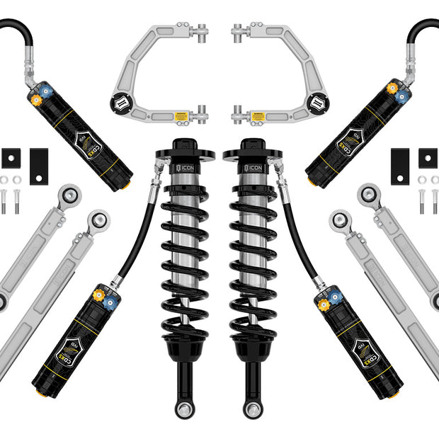 ICON 2022-2025 Toyota Tundra 1.25-3.5" Lift Stage 10 2.5 Suspension System Billet CDXS