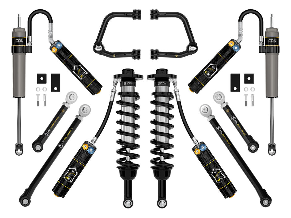 ICON 2022-2025 Toyota Tundra 2-3.5" Lift Stage 10 2.5 Suspension System Tubular CDXS