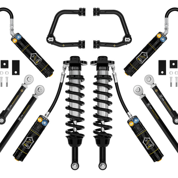 ICON 2022-2025 Toyota Tundra 2-3.5" Lift Stage 10 2.5 Suspension System Tubular CDXS