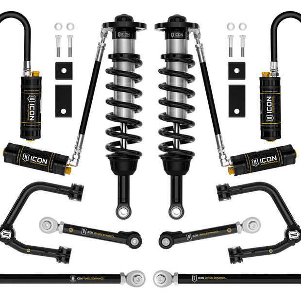 ICON 2022-2025 Toyota Tundra 2-3.5" Lift Stage 10 2.5 Suspension System Tubular CDCV