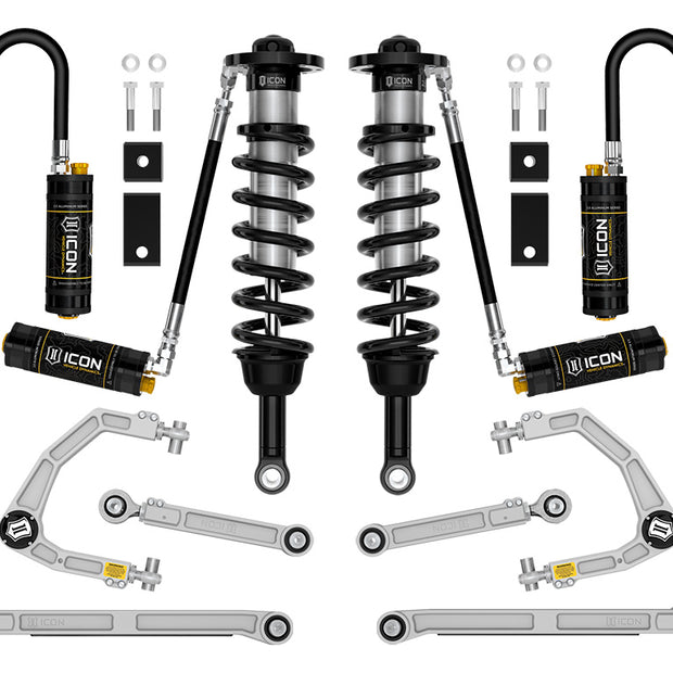 ICON 2022-2025 Toyota Tundra 1.25-3.5" Lift Stage 10 2.5 Suspension System Billet CDCV