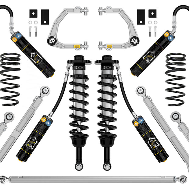 ICON 2022-2025 Toyota Tundra 1.25-3.5" Lift Stage 11 (TRD) 2.5 Suspension System Billet CDXS
