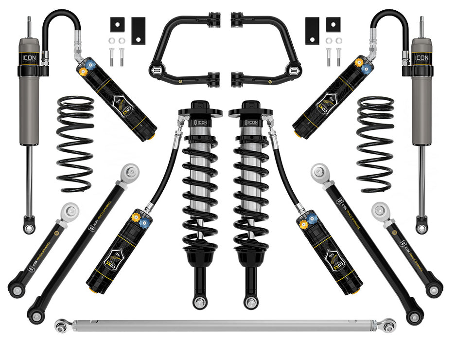ICON 2022-2025 Toyota Tundra 2-3.5" Lift Stage 11 (TRD) 2.5 Suspension System Tubular CDXS