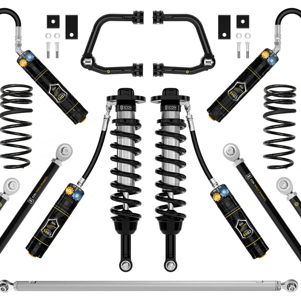 ICON 2022-2025 Toyota Tundra 2-3.5" Lift Stage 11 (TRD) 2.5 Suspension System Tubular CDXS