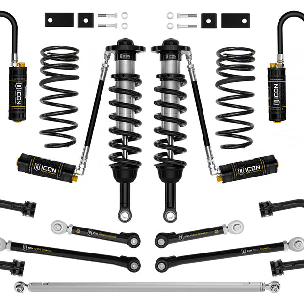 ICON 2022-2025 Toyota Tundra 2-3.5" Lift Stage 11 (TRD) 2.5 Suspension System Tubular CDCV