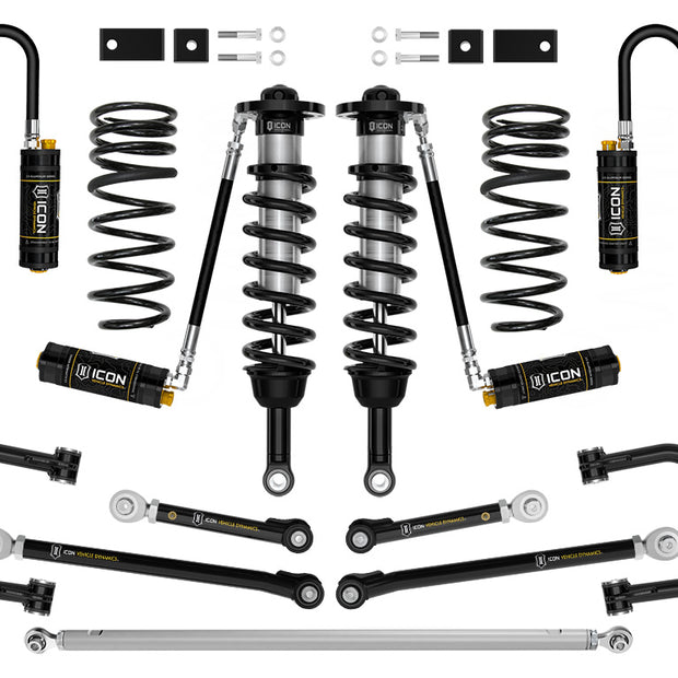 ICON 2022-2025 Toyota Tundra 2-3.5" Lift Stage 11 2.5 Suspension System Tubular CDCV