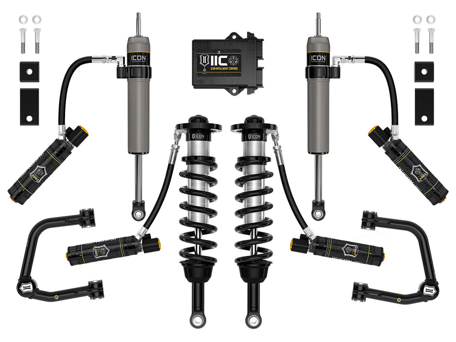 ICON 2022-2025 Toyota Tundra 2-3.5" Lift Stage 12 2.5 Suspension System Tubular