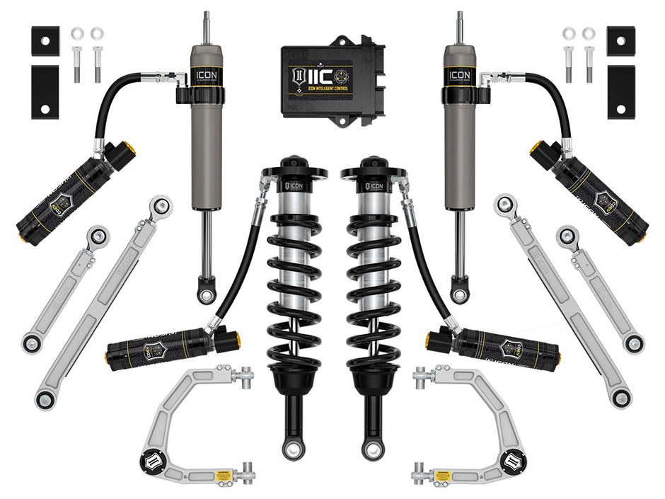 ICON 2022-2025 Toyota Tundra 1.25-3.5" Lift Stage 13 2.5 Suspension System Billet