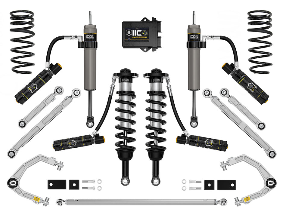 ICON 2022-2025 Toyota Tundra 1.25-3.5" Lift Stage 14 2.5 Suspension System Billet