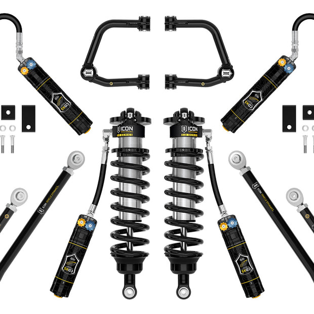 ICON 2022-2025 Toyota Tundra 2-3.25" Lift Stage 1 3.0 Suspension System Tubular CDXS