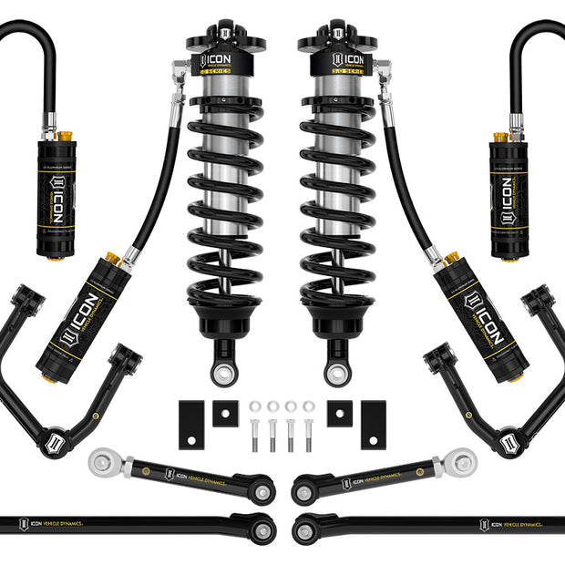 ICON 2022-2025 Toyota Tundra 2-3.25" Lift Stage 1 3.0 Suspension System Tubular CDCV