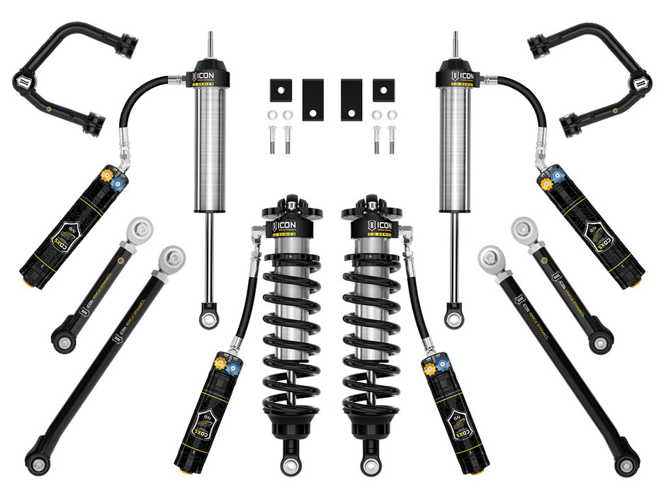 ICON 2022-2025 Toyota Tundra 2-3.25" Lift Stage 2 3.0 Suspension System Tubular CDXS