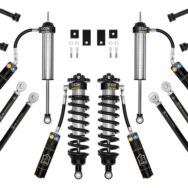 ICON 2022-2025 Toyota Tundra 2-3.25" Lift Stage 2 3.0 Suspension System Tubular CDXS