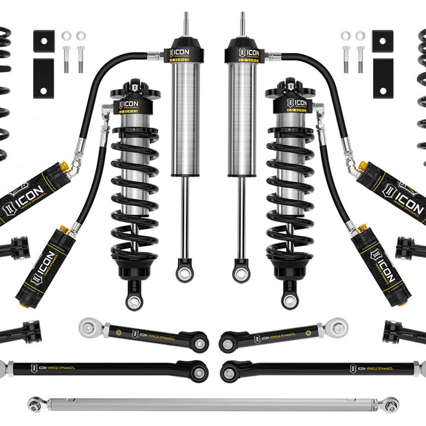 ICON 2022-2025 Toyota Tundra 2-3.25" Lift Stage 3 3.0 Suspension System Tubular CDCV
