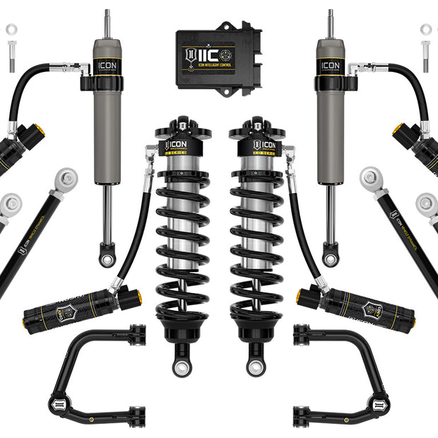 ICON 2022-2025 Toyota Tundra 2-3.25" Lift Stage 4 3.0 Suspension System Tubular
