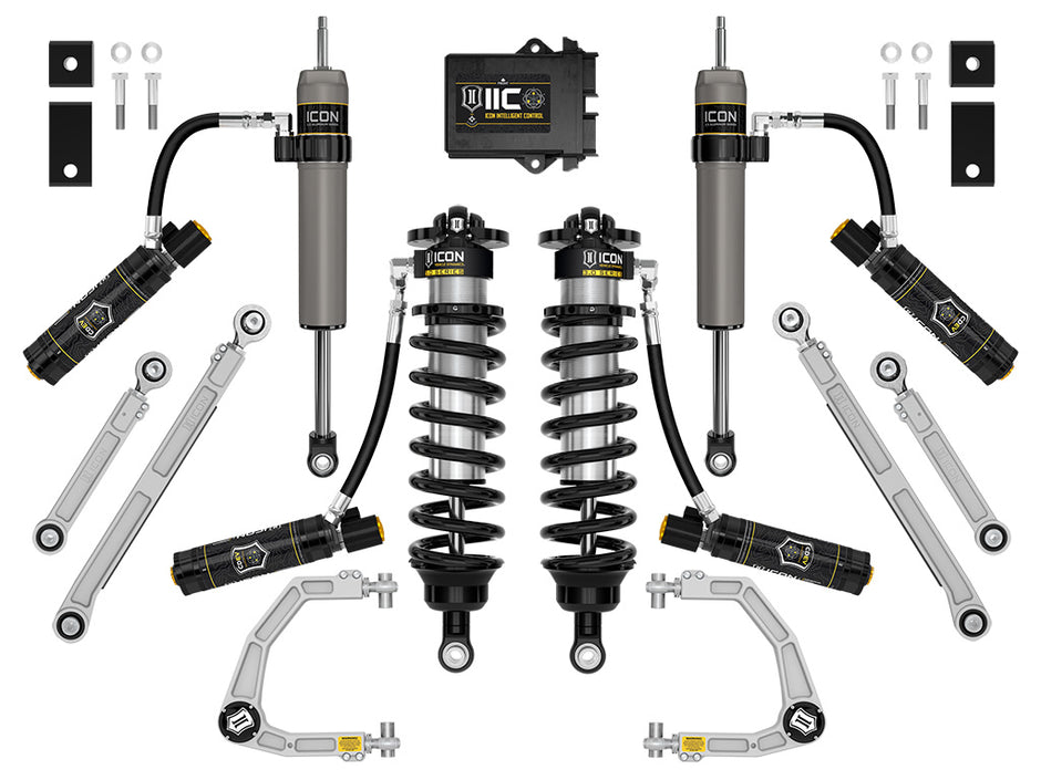 ICON 2022-2025 Toyota Tundra 1.25-3.25" Lift Stage 4 3.0 Suspension System Billet