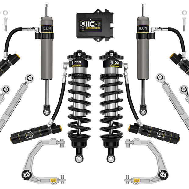 ICON 2022-2025 Toyota Tundra 1.25-3.25" Lift Stage 4 3.0 Suspension System Billet