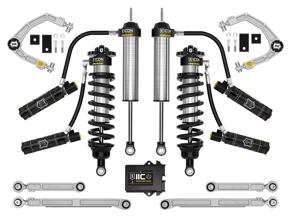 ICON 2022-2025 Toyota Tundra 1.25-3.25" Lift Stage 5 3.0 Suspension System Billet