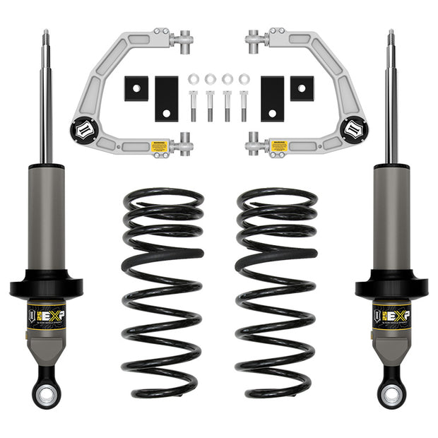 ICON 2023-2025 Toyota Sequoia 0-2.13" Lift Stage 2 Suspension System Billet UCA