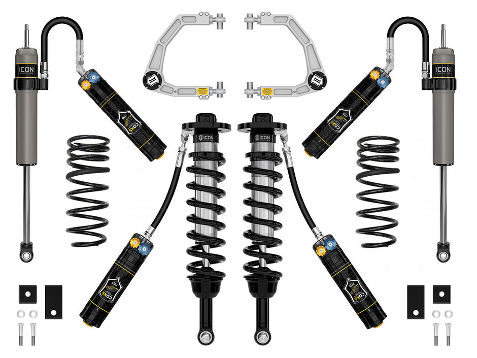 ICON 2023-2025 Toyota Sequoia 3-4.5" Lift Stage 9 Suspension System Billet CDXS TRD