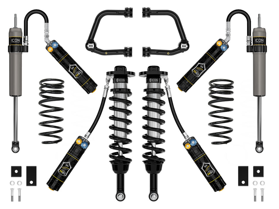 ICON 2023-2025 Toyota Sequoia 3-4.5" Lift Stage 9 Suspension System Tubular CDXS TRD