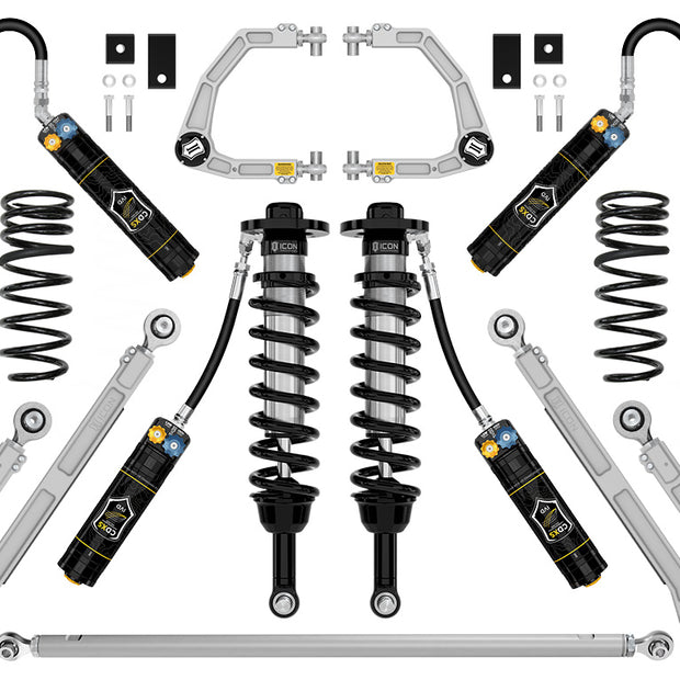 ICON 2023-2025 Toyota Sequoia 3-4.5" Lift Stage 10 Suspension System Billet CDXS TRD